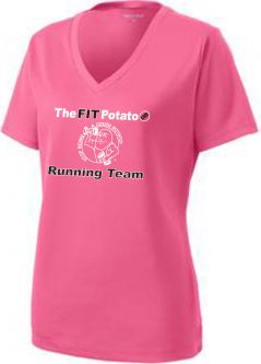Women's Sport-Tek Racer Mesh Shirt, Bright Pink